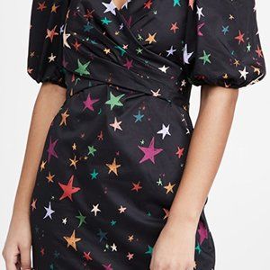 NWT Farm Rio Night Sky star print dress medium